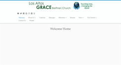 Desktop Screenshot of losaltosgrace.org